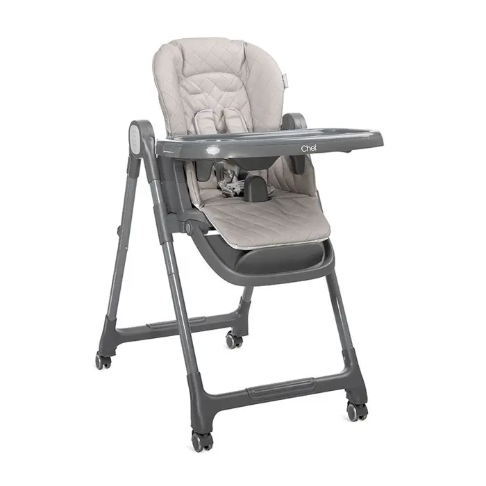 Hranilica za bebe Chef 3u1 Beige Leather bež boje 1 Hranilica za bebe Chef 3u1 Beige Leather bež boje 1